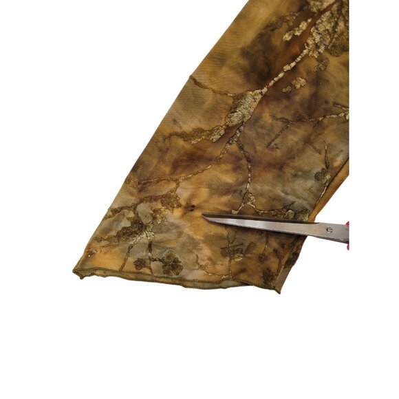 Vtg Y2K Babydoll Velvet Burnout Top S Romantic Whimsigoth Fairy Indie Artsy - Picture 8 of 15